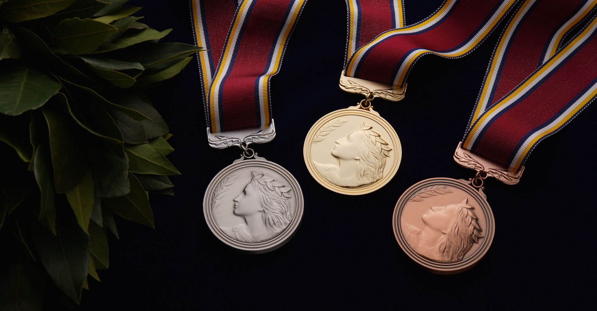 Olympic medals.